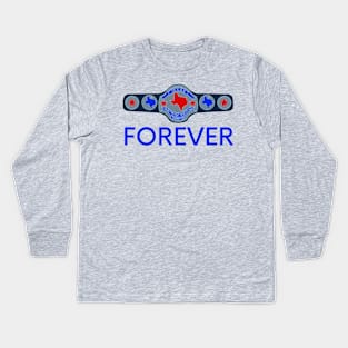 Texas Forever Kids Long Sleeve T-Shirt